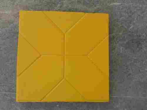 Yellow Checkered Tiles Mould