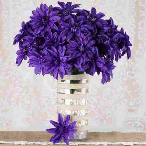 Artificial Silk Dahlia Bouquet