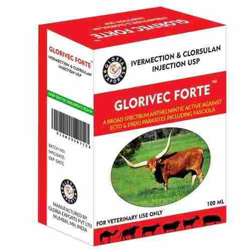 Glorivec Forte - Ivermectin And Clorsulan Injection