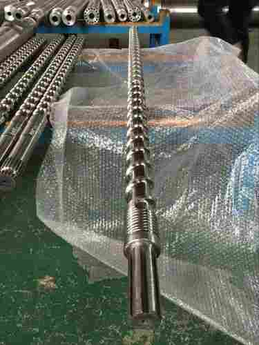 Nitrided and Bimetallic Plastic Extruder Machine Single Screw Barrel