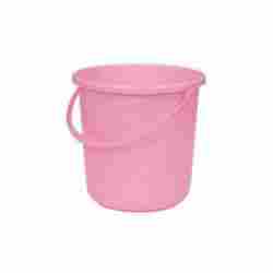 Plastic Bathroom Pink Color Bucket