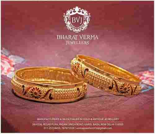 Designer Pure Gold Bangles