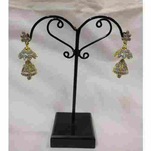 AD Gold Plated Earring