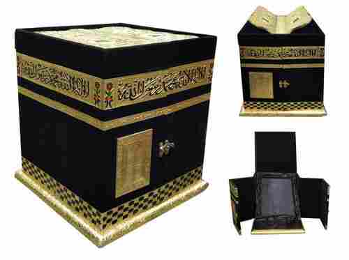 Makka Madina Kaaba Quran Box And Rehal