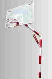 Basketball Pole with Basket