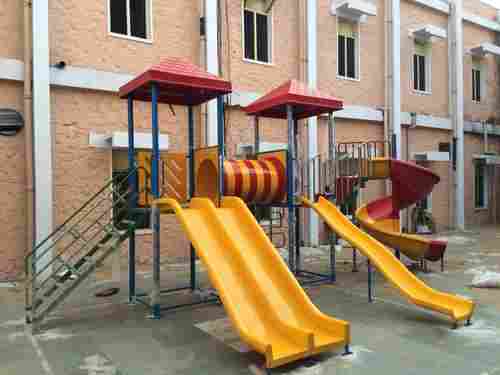 Multi Play Station Playground Slides