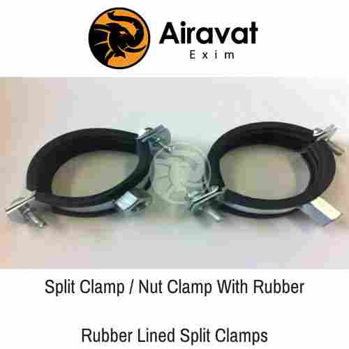 Rubber Lined Split Pipe Clamp