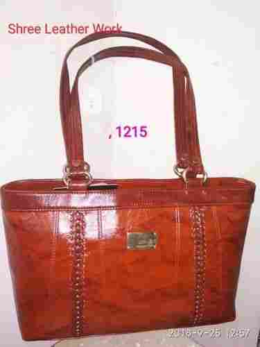 Pure Leather Ladies Handbag
