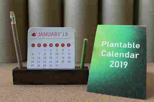 Eco-Friendly Plantable Calendar