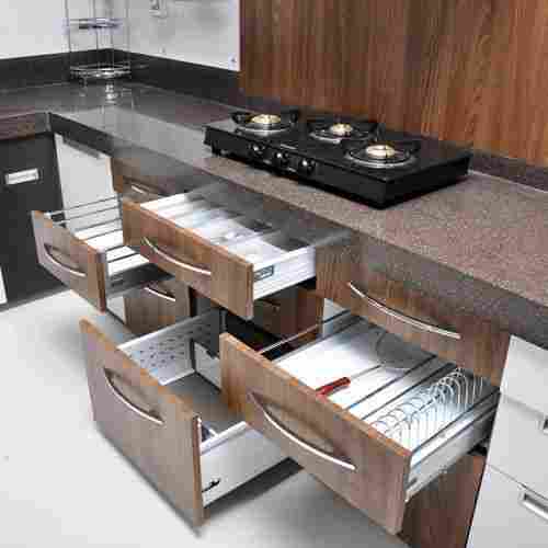 Plywood Modular Kitchen Set