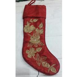 Durable Christmas Embroidery Stocking Holder