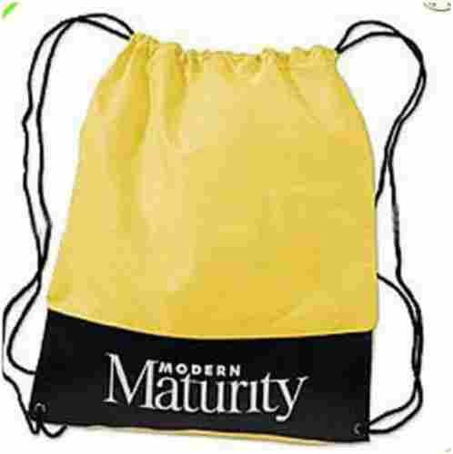 Drawstring Bags Yellow