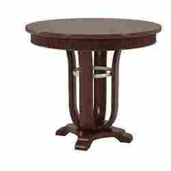 Round Center Wooden Table