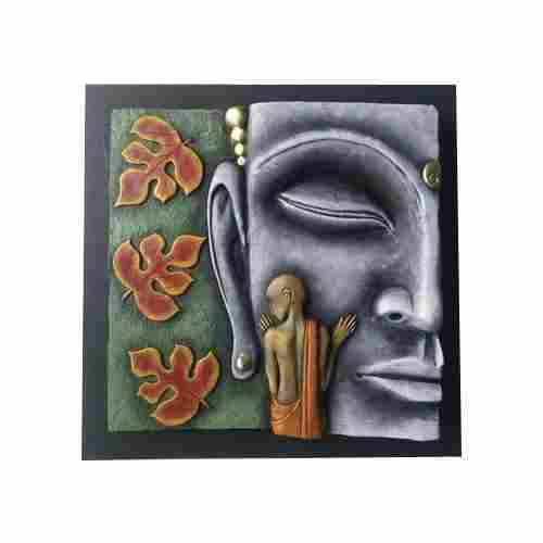 Clay Buddha Clay Wall Murals for Decoration