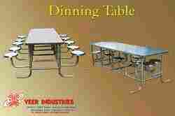 Multi Seater Canteen Dining Table