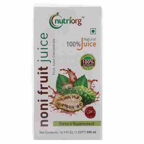 Nutriorg Noni Juice (500 ML, Natural Flavour)