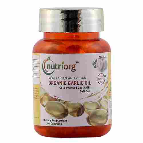 Nutriorg Garlic Capsules 60 Capsules 500Mg