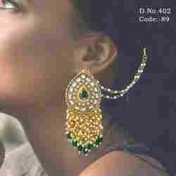 Indian Wedding Kundan Earrings