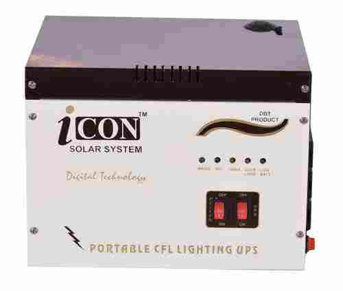 Solar CFL UPS Double Battery I-700