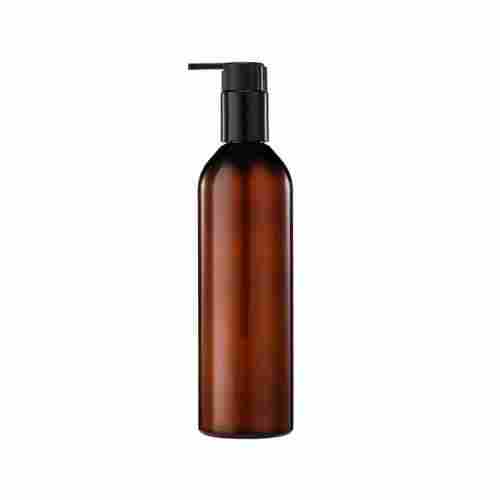 350ML PET Plastic Empty Brown Shampoo Bottle