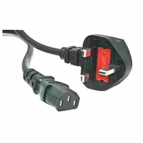 UK Power Cord With Fuse