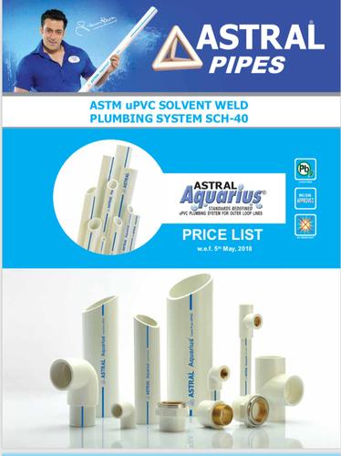 UPVC Pipe and Fittings (Astral)