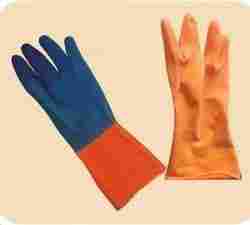 Fine Finish Rubber Hand Gloves
