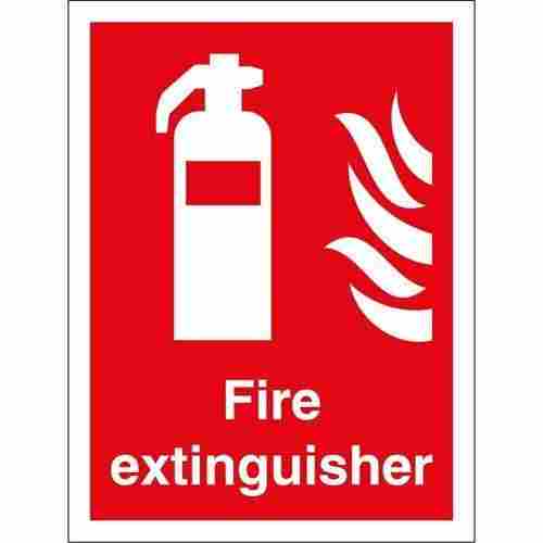 Customized Fire Extinguisher Signs