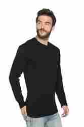 Men Round Neck Full Sleeve Waffle Sweatshirt
