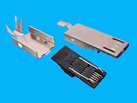 Micro USB Connectors Male Solder