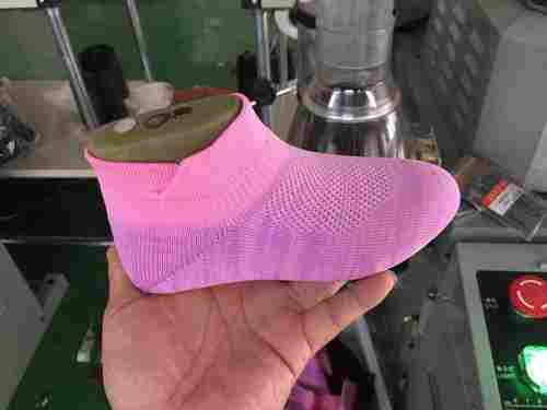 Pink Color Socks Shoes Upper