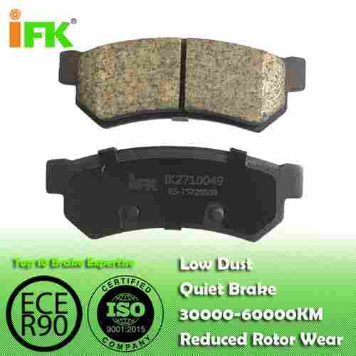 Low Dust Disc Brake Pads For Chevrolet