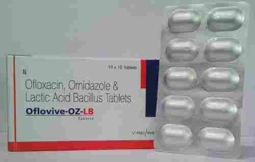 Ofloxacin and Ornidazole With LB Tablets