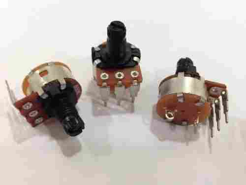 Rotary Potentiometer With Switch And Metal Shaft