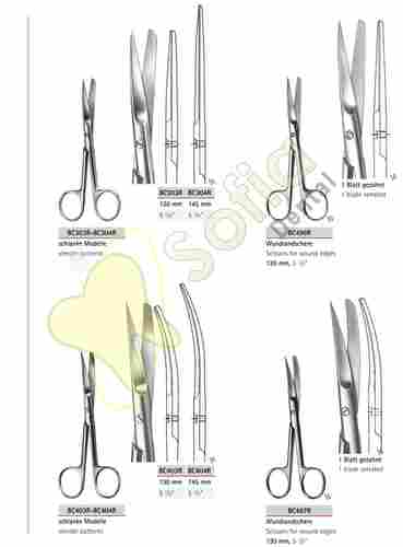 High Strength Surgical Scissors
