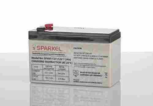 12V 7.2Ah SMF/VRLA UPS Rechargeable Lead Acid Battery (Sparkel)