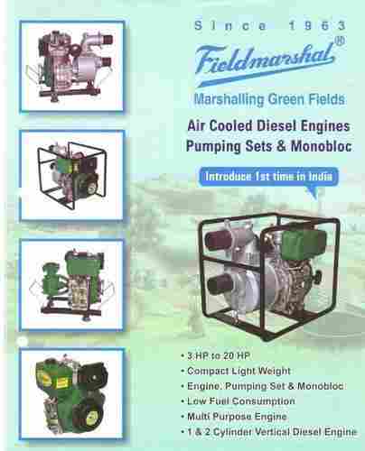 Fieldmarshal Air Cooled Diesel Pump Set