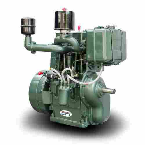 Air Cooled Double Cylinder Diesel Engine