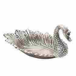 Color Silver Duck Shape Trays