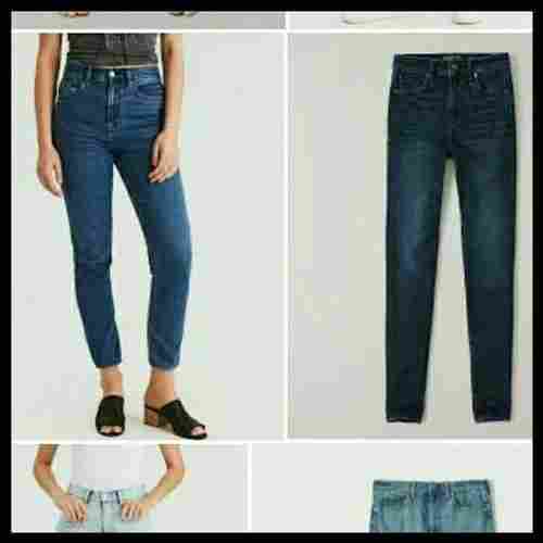 Ladies Blue Denim Jeans