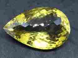 Lemon Quartz Huge Cut Stone