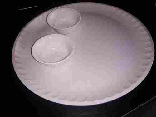 Plastic Dinner Plate And Bowl Set