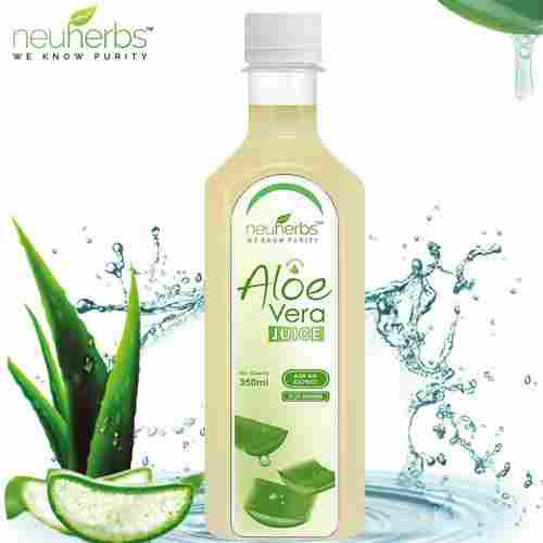 Neuherbs Aloe Vera Juice with Fiber and No added Sugar - 350 ml
