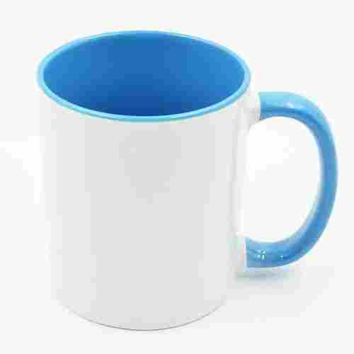 Sublimation Inner Handle Blue Mug