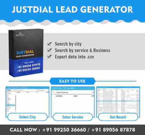 Justdial Lead Extractor Software Services