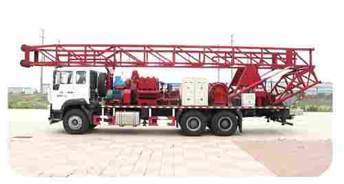  SPC-600 ट्रक-माउंटेड 600 मीटर वाटर वेल ड्रिलिंग मशीन 