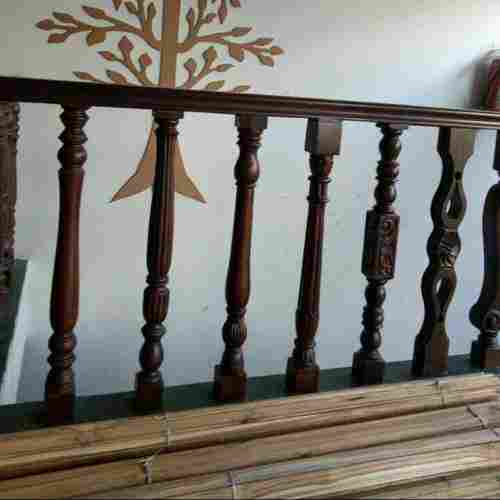 Wooden Railing For Indoor House