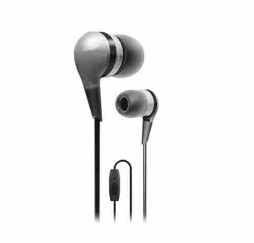 In-Ear Headphones With In-Line Mic (Black)