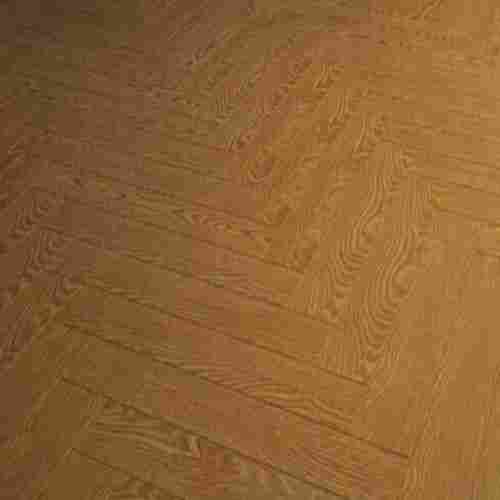 Light Brown Laminated Herringbone Flooring