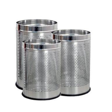 Stainless Steel Perforated Bins Size: 7X10